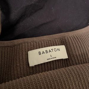 Babaton Knit Squareneck Top